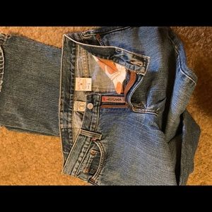 Lucky crosstown long length jeans.